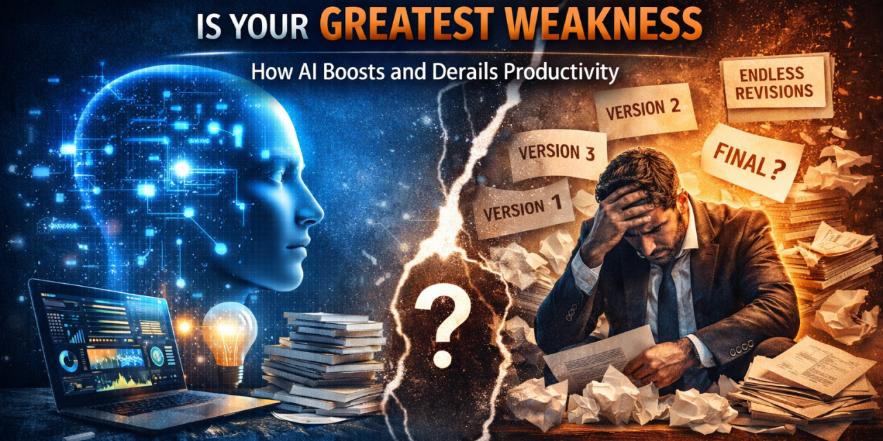 Your Greatest Strength Is Your Greatest Weakness: How AI Both Helps and Hurts Productivity